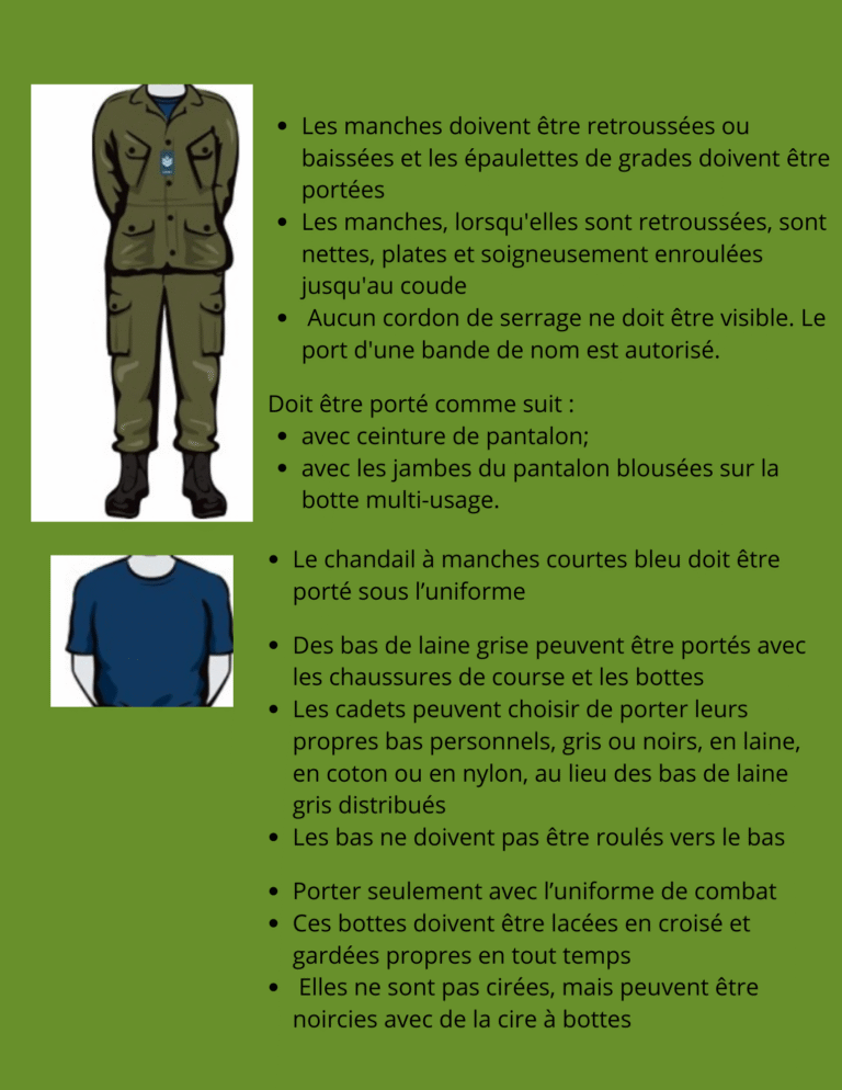 Tenue de campagne